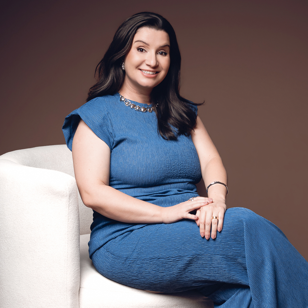 Retrato de Mariana Destefani Mazeli, Co-founder da RITZ